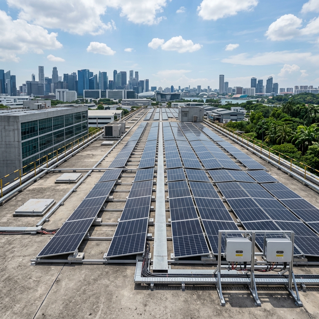 Rooftop Solar Array Grid Integration